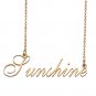 Customized Charm Pendant Jewelry Any Name Necklace for Grandmother for Her Sunshine