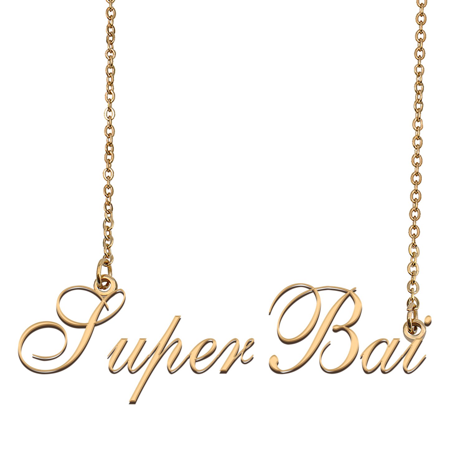 Customized Charm Pendant Jewelry Any Name Necklace for Grandmother for Her SuperBai
