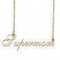 Customized Charm Pendant Jewelry Any Name Necklace for Grandmother for Her Supermom