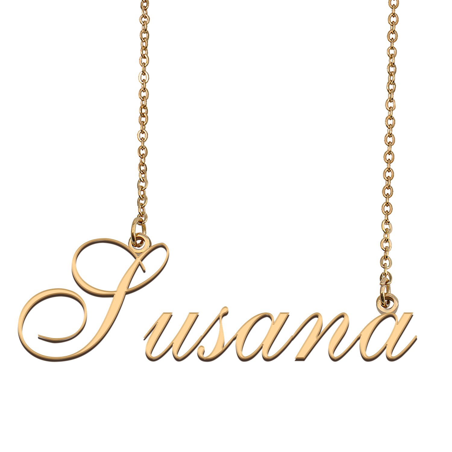 Customized Charm Pendant Jewelry Any Name Necklace for Grandmother for Her Susana
