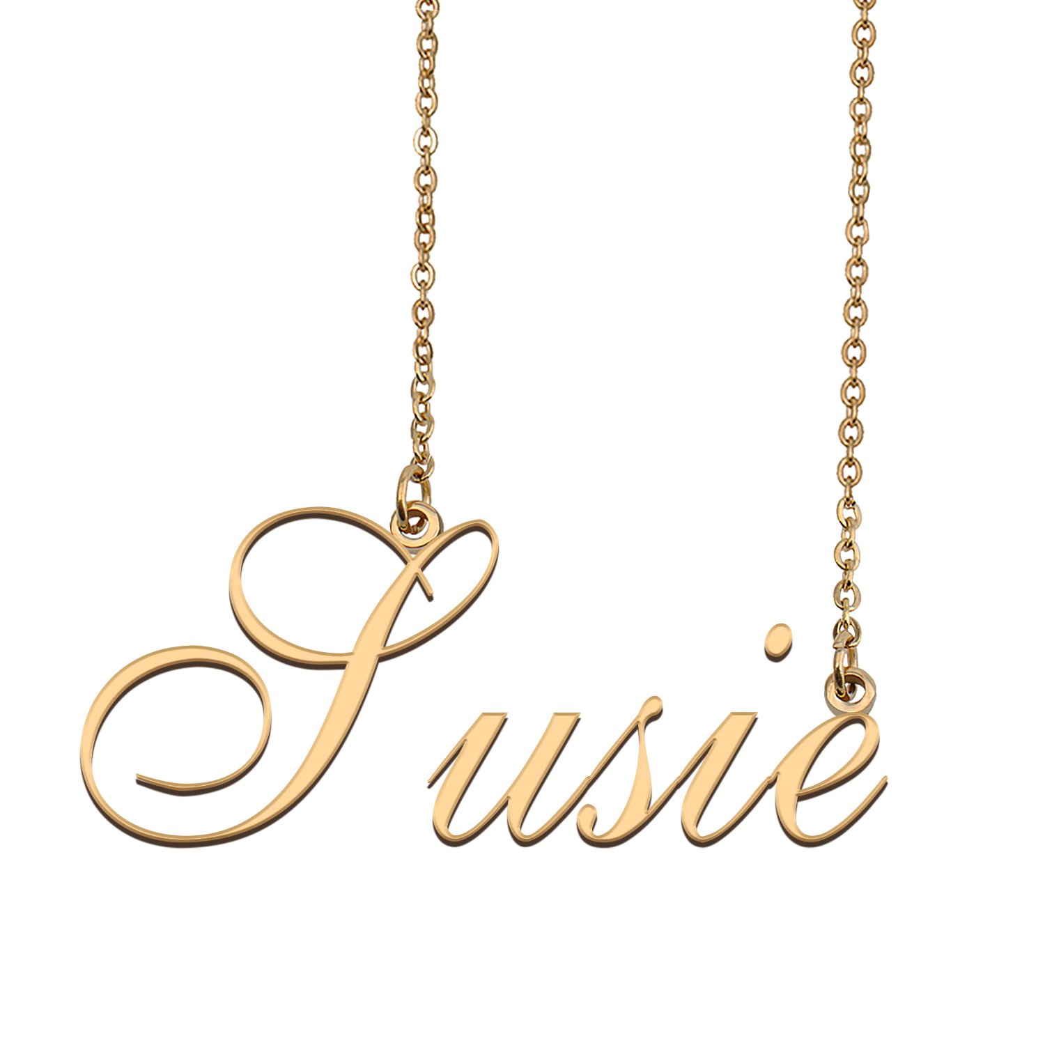 Customized Charm Pendant Jewelry Any Name Necklace for Grandmother for Her Susie