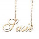 Customized Charm Pendant Jewelry Any Name Necklace for Grandmother for Her Susie