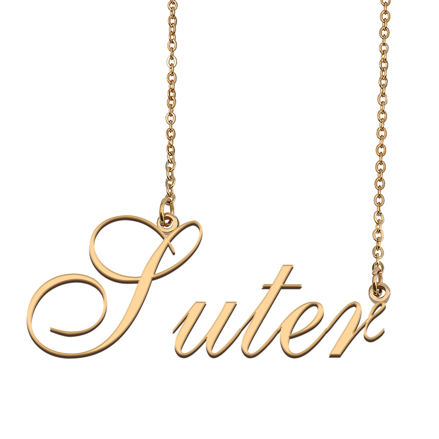 Customized Charm Pendant Jewelry Any Name Necklace for Grandmother for Her Suter