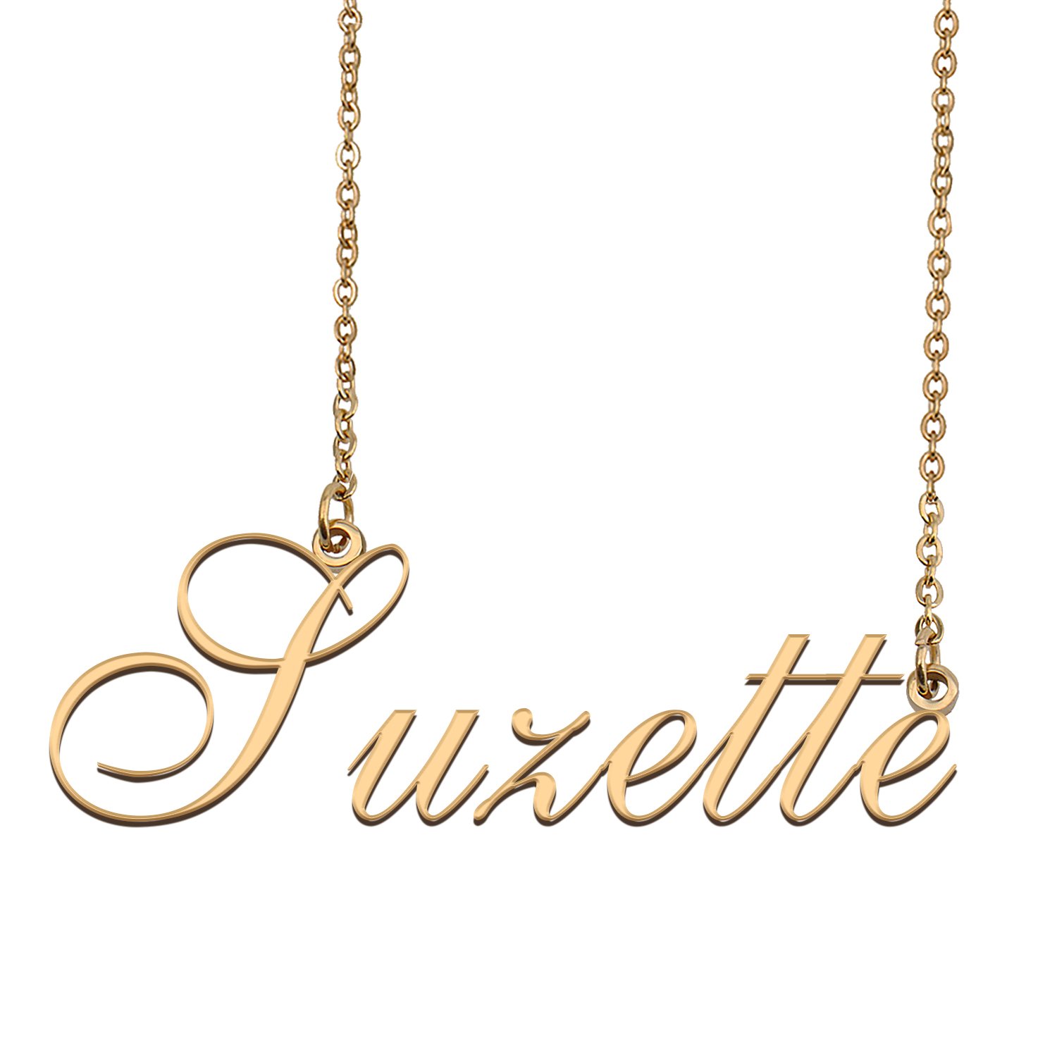 Customized Charm Pendant Jewelry Any Name Necklace for Grandmother for Her Suzette