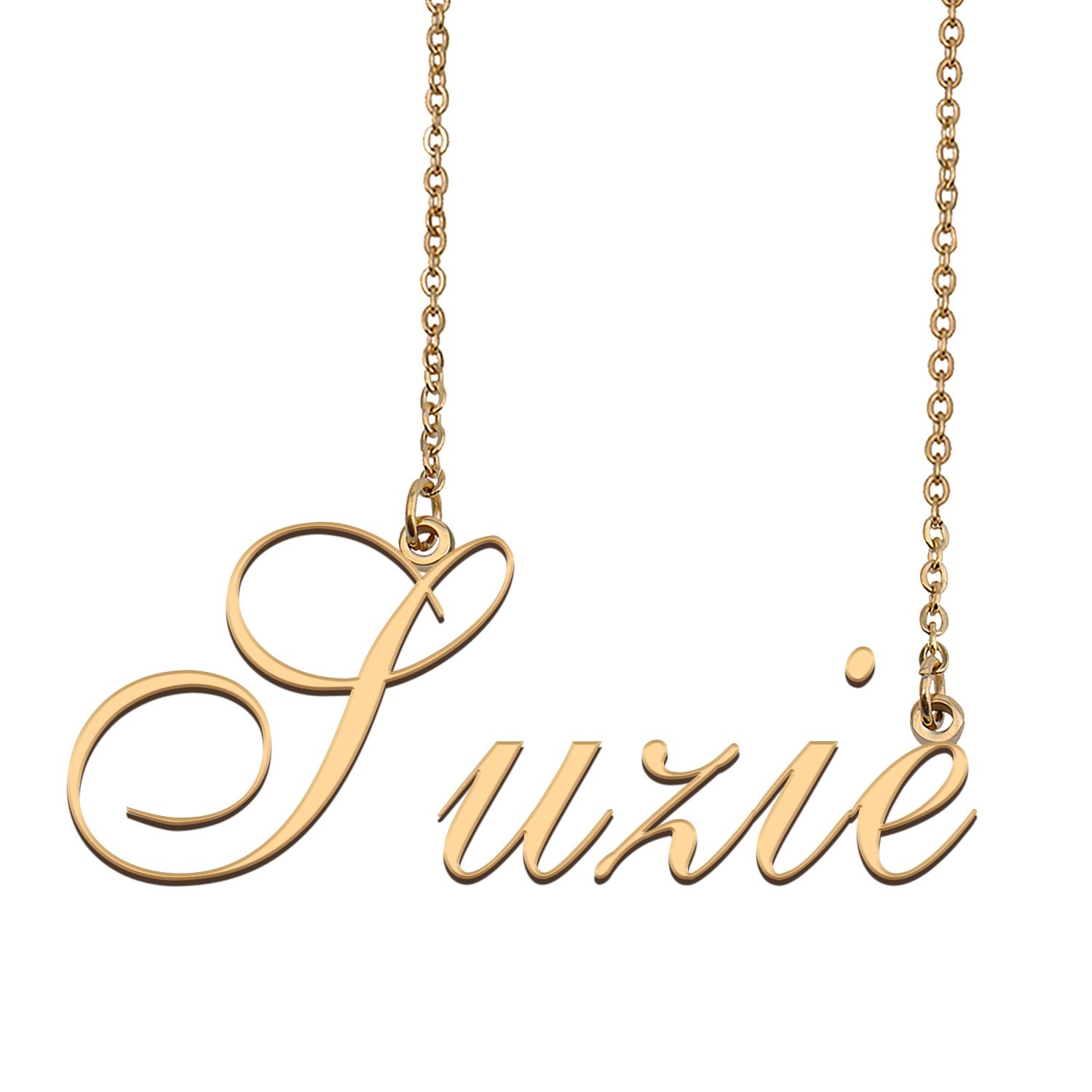 Customized Charm Pendant Jewelry Any Name Necklace for Grandmother for Her Suzie