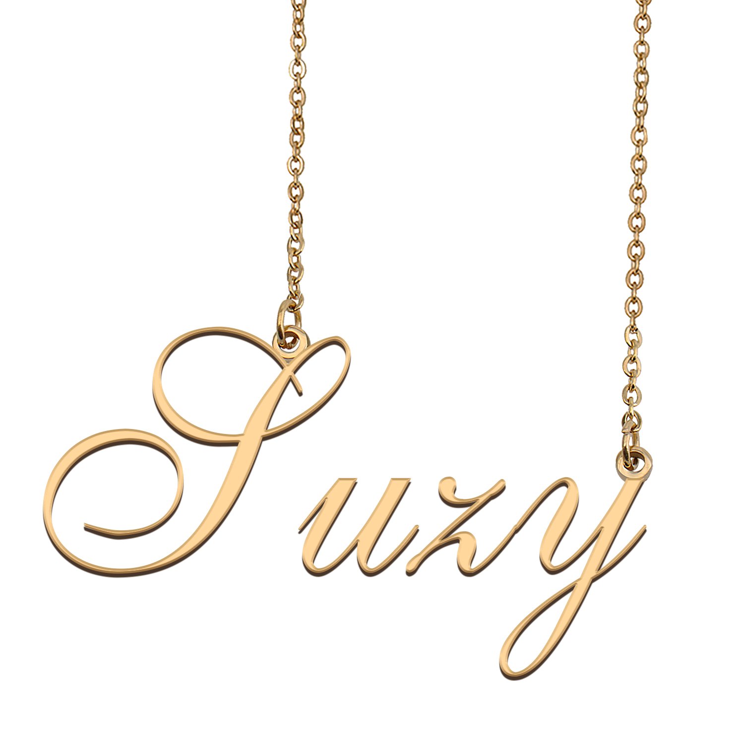 Customized Charm Pendant Jewelry Any Name Necklace for Grandmother for Her Suzy