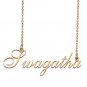 Customized Charm Pendant Jewelry Any Name Necklace for Grandmother for Her Swagatha