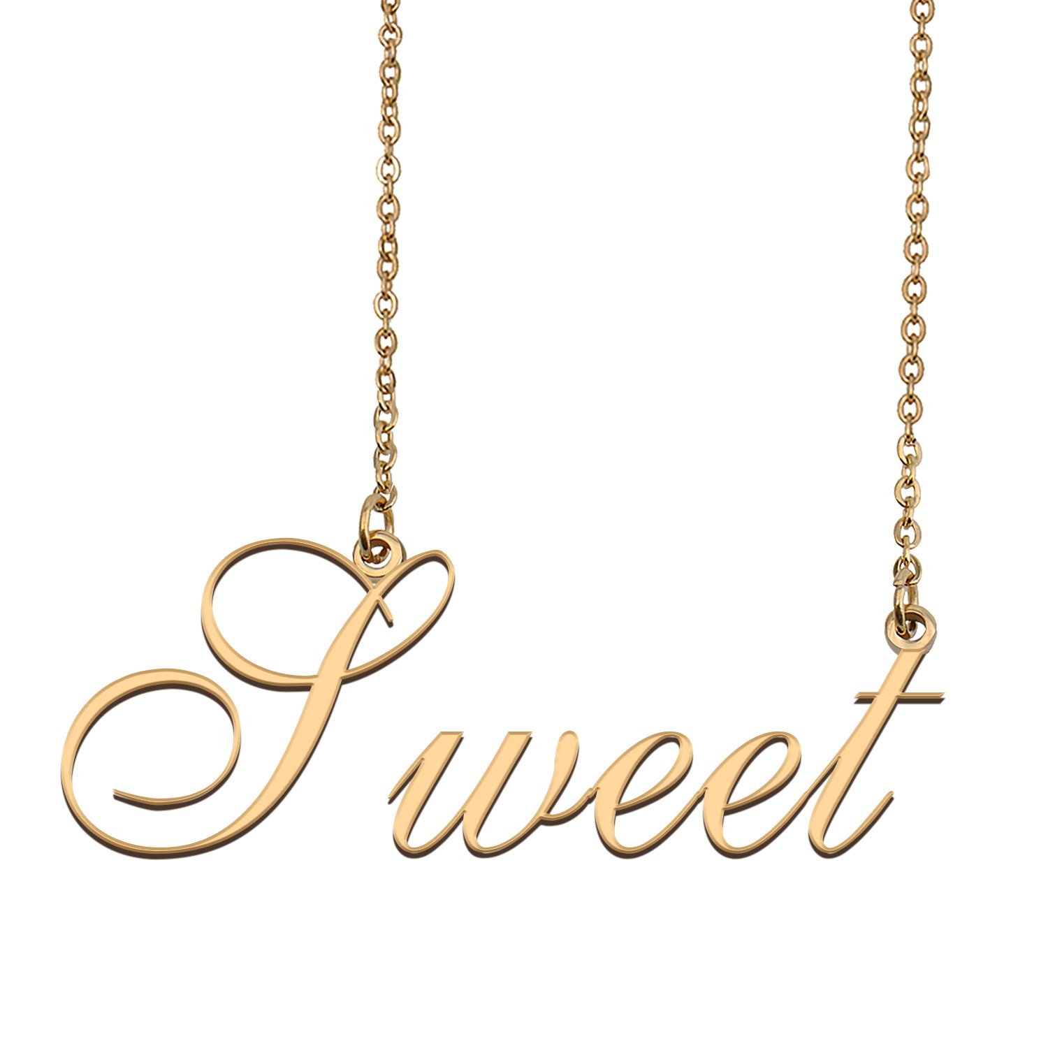 Customized Charm Pendant Jewelry Any Name Necklace for Grandmother for Her Sweet