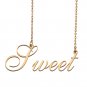 Customized Charm Pendant Jewelry Any Name Necklace for Grandmother for Her Sweet