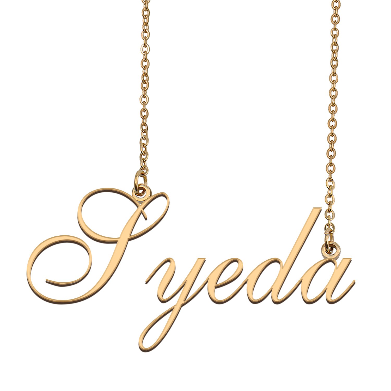 Customized Charm Pendant Jewelry Any Name Necklace for Grandmother for Her Syeda