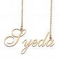 Customized Charm Pendant Jewelry Any Name Necklace for Grandmother for Her Syeda