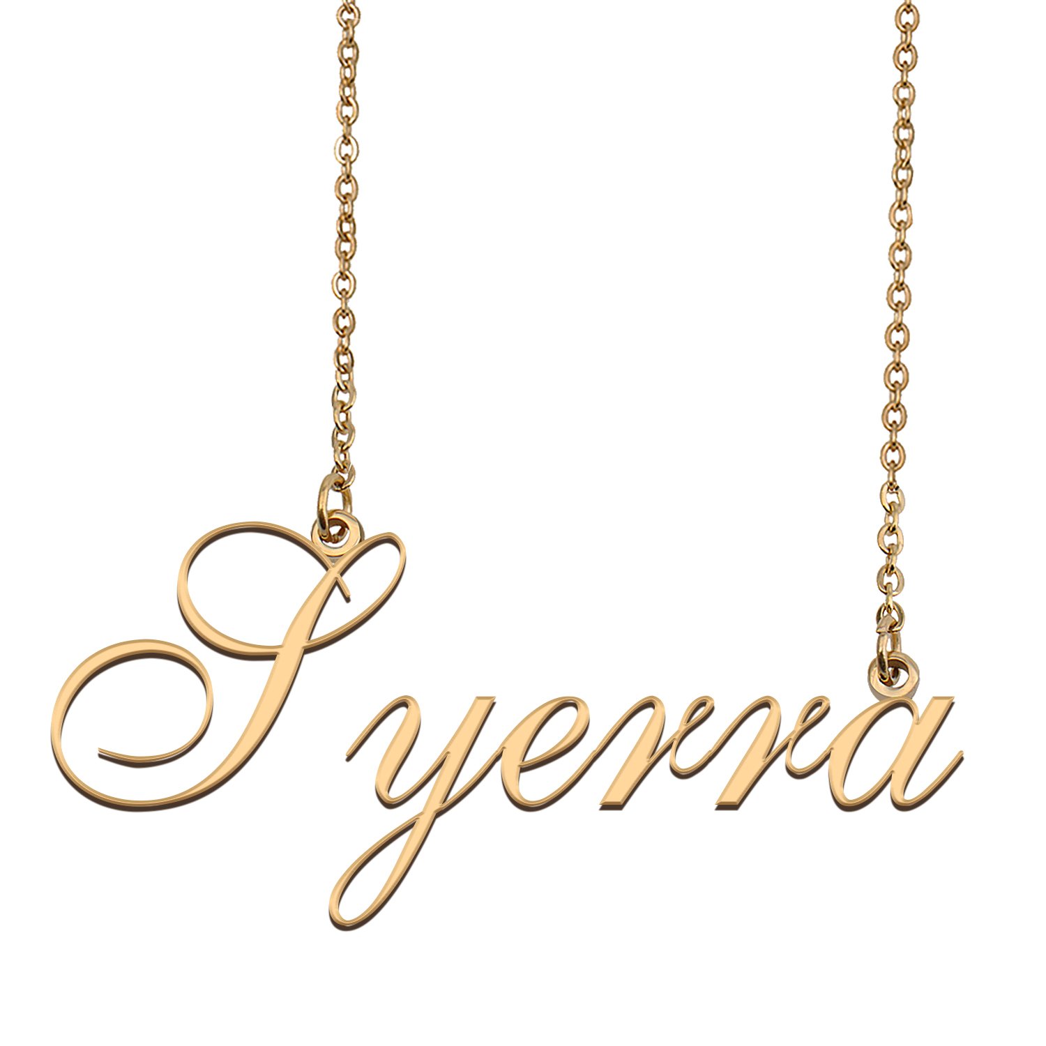 Customized Charm Pendant Jewelry Any Name Necklace for Grandmother for Her Syerra