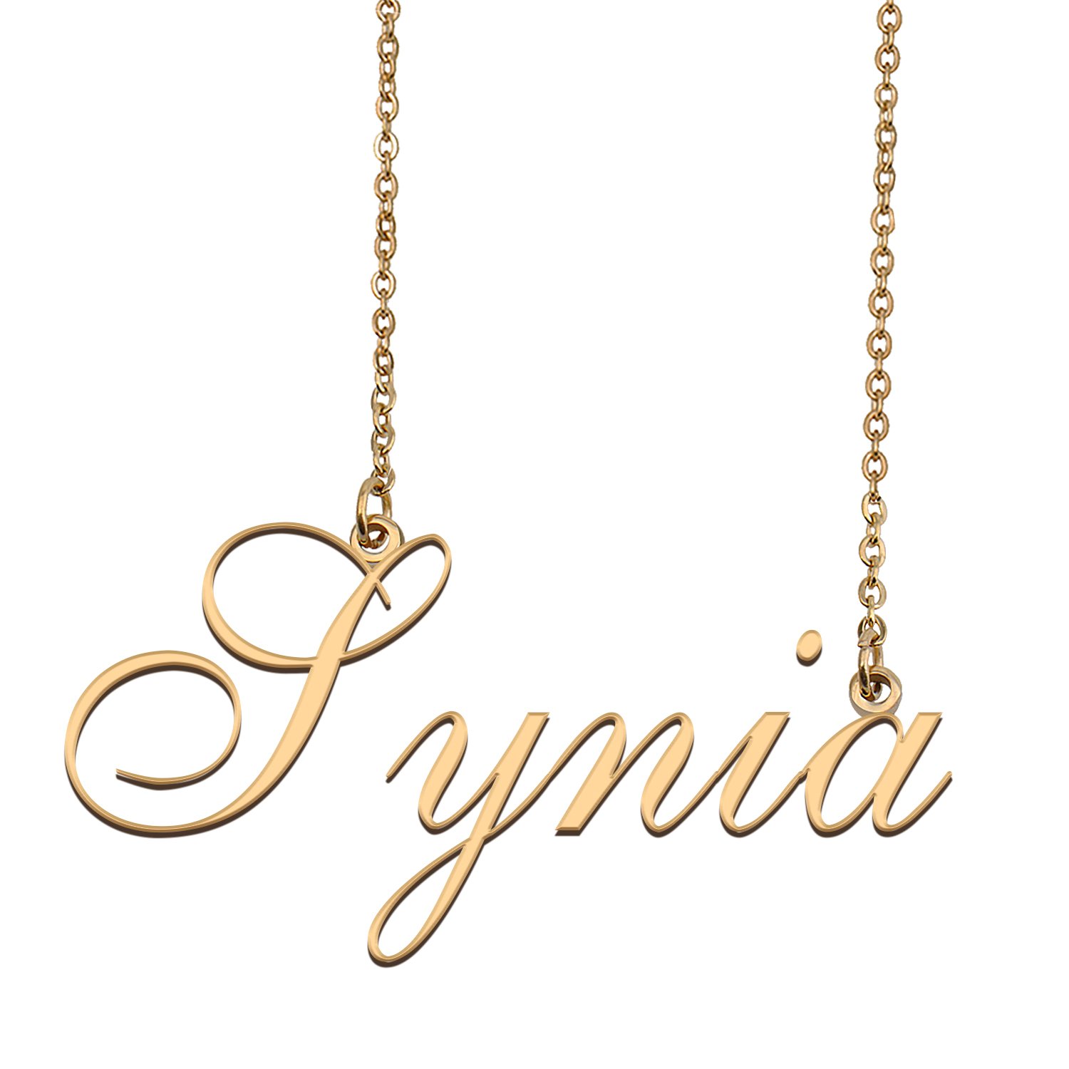 Customized Charm Pendant Jewelry Any Name Necklace for Grandmother for Her Synia