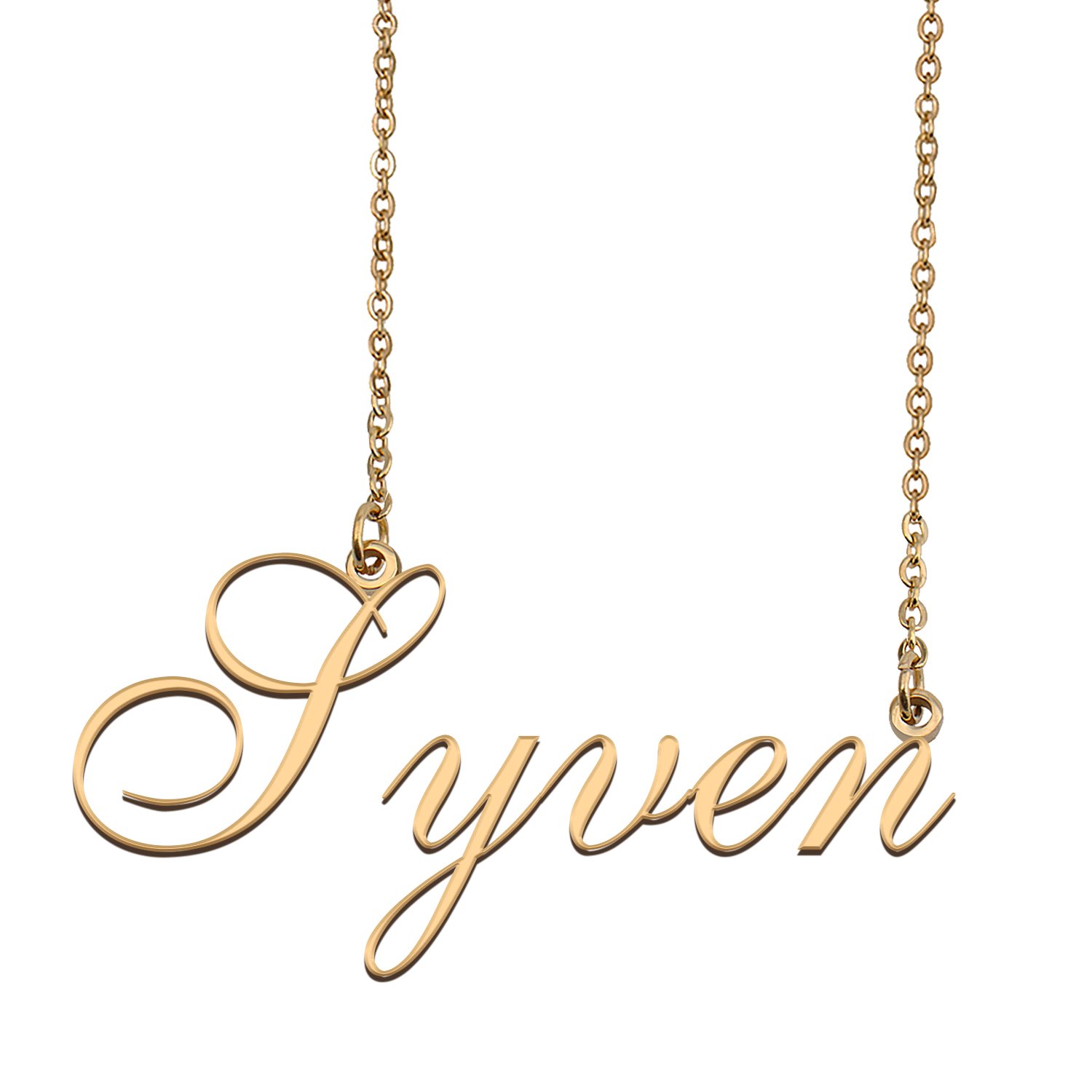 Customized Charm Pendant Jewelry Any Name Necklace for Grandmother for Her Syven