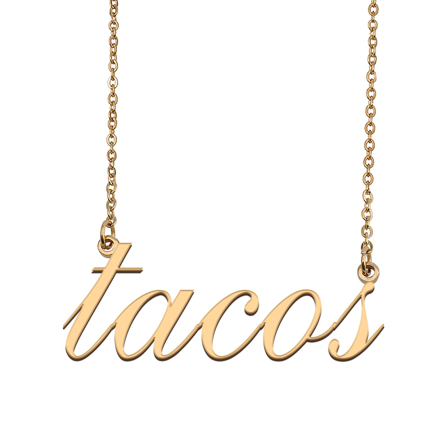 Customized Charm Pendant Jewelry Any Name Necklace for Grandmother for Her tacos