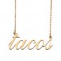 Customized Charm Pendant Jewelry Any Name Necklace for Grandmother for Her tacos
