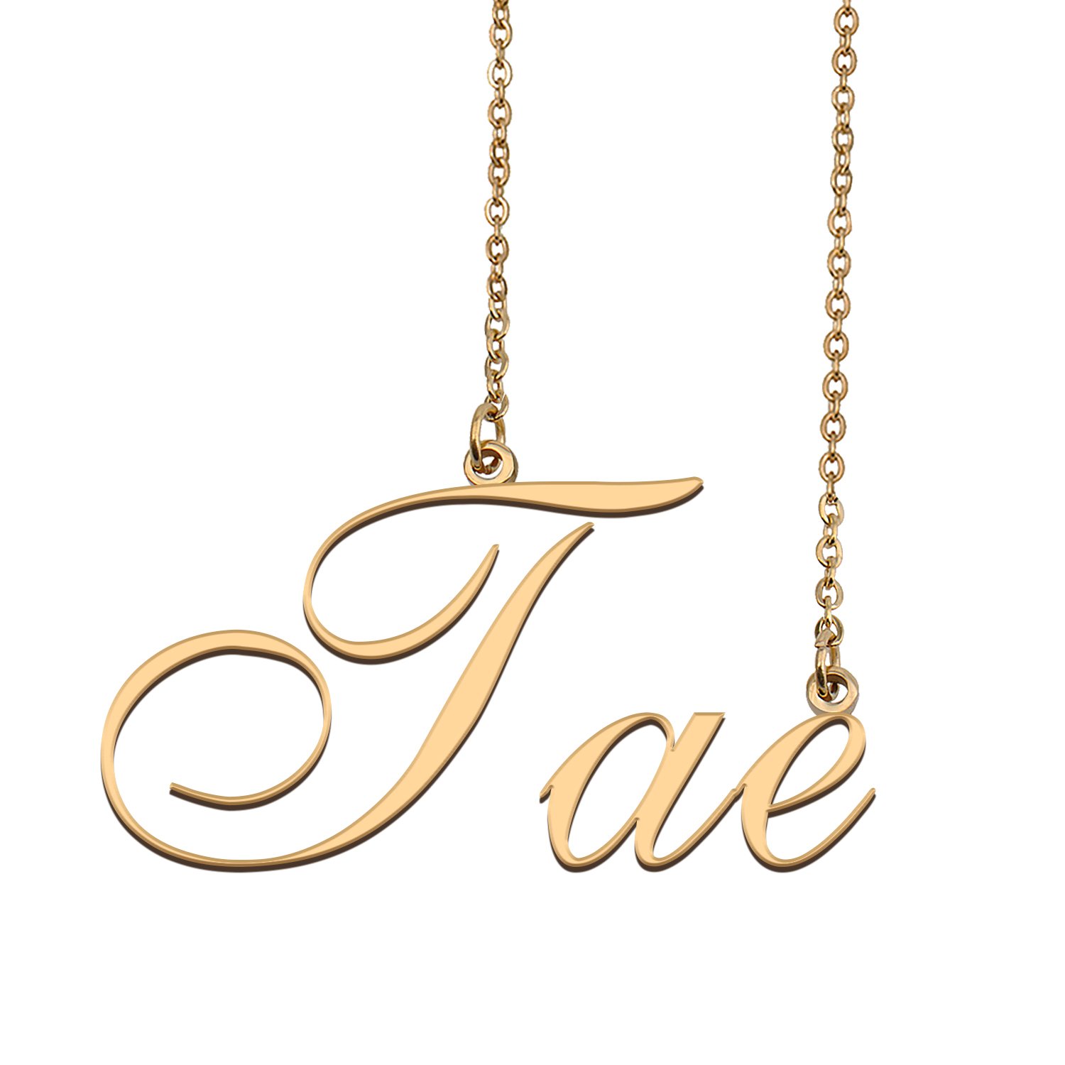 Customized Charm Pendant Jewelry Any Name Necklace for Grandmother for Her Tae