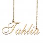Customized Charm Pendant Jewelry Any Name Necklace for Grandmother for Her Tahlia