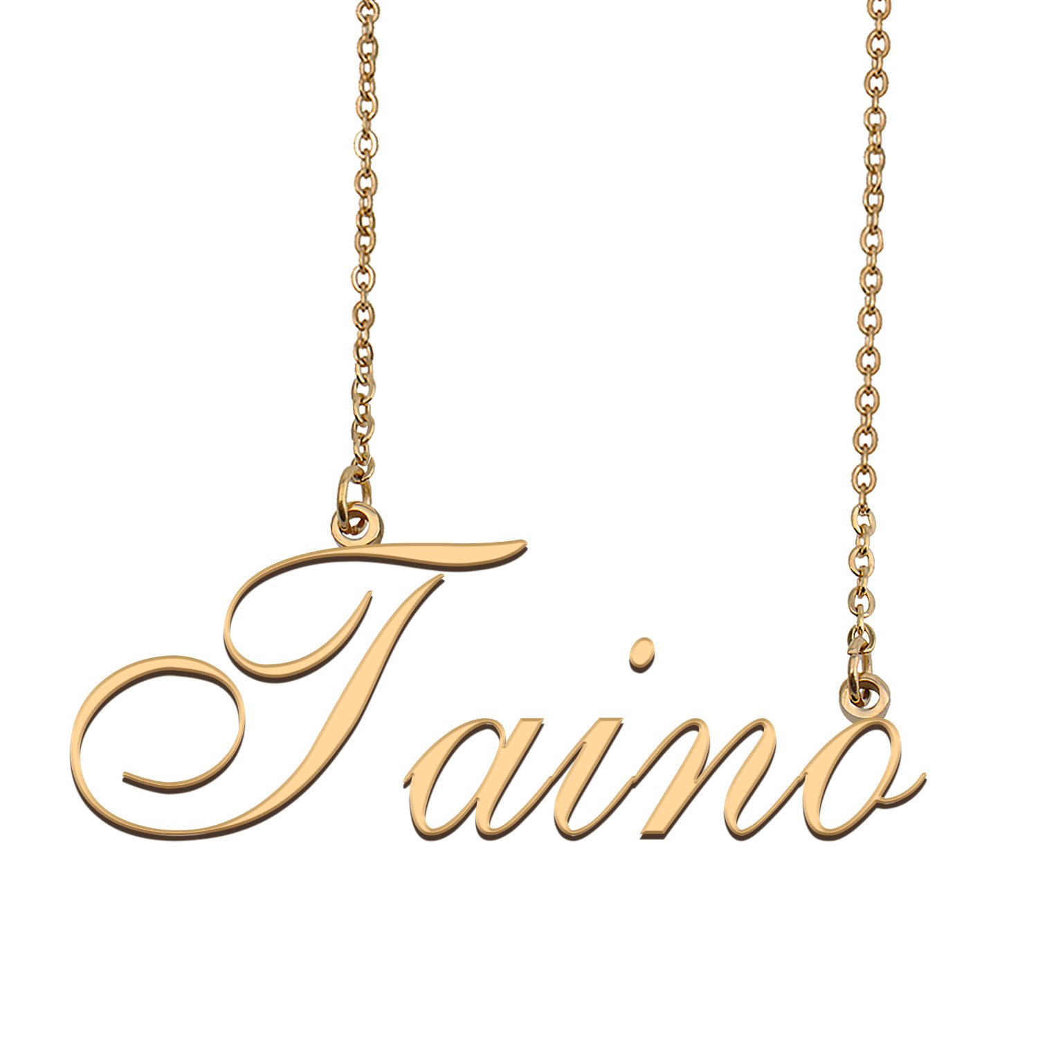 Customized Charm Pendant Jewelry Any Name Necklace for Grandmother for Her Taino