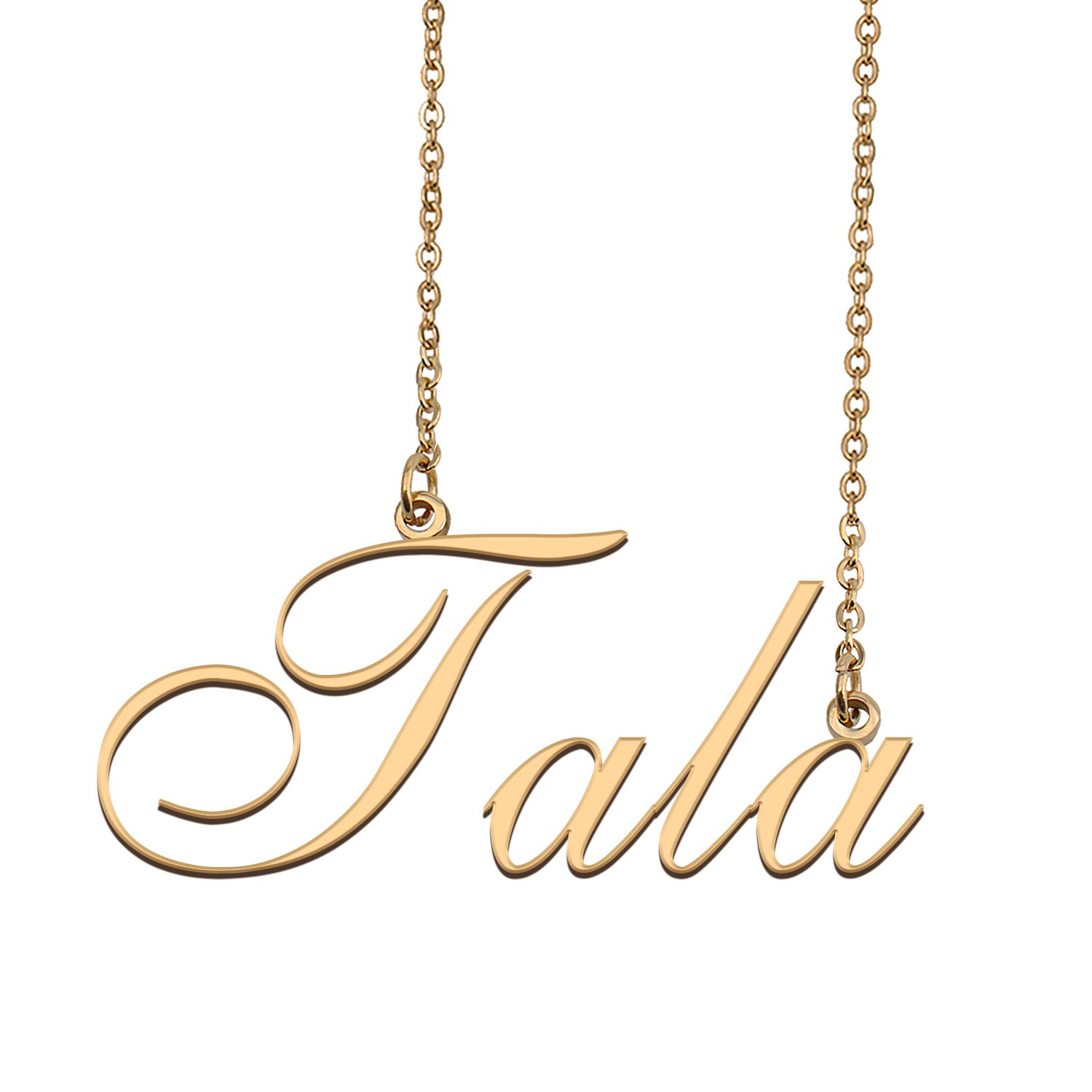 Customized Charm Pendant Jewelry Any Name Necklace for Grandmother for Her Tala