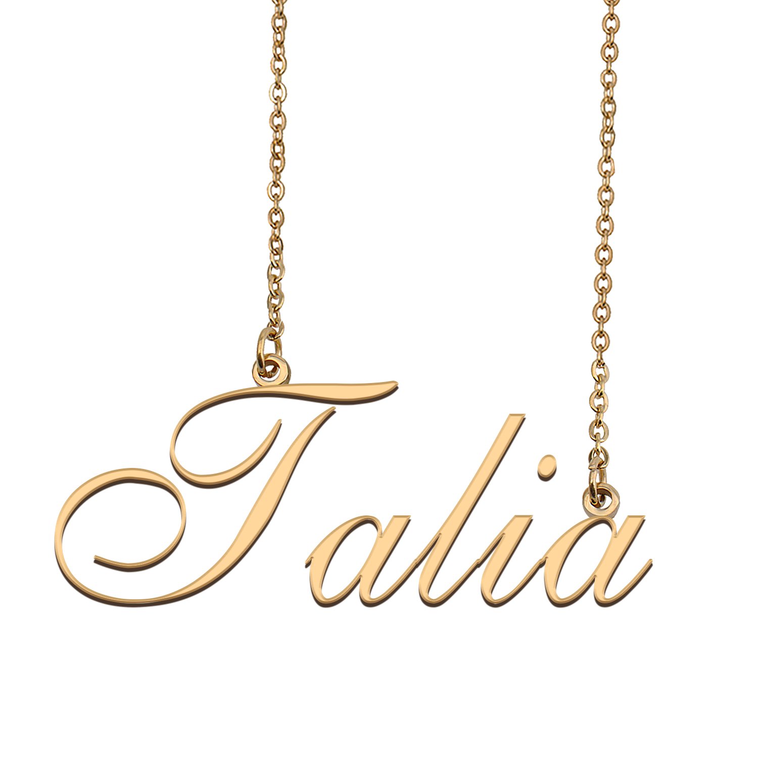 Customized Charm Pendant Jewelry Any Name Necklace for Grandmother for Her Talia