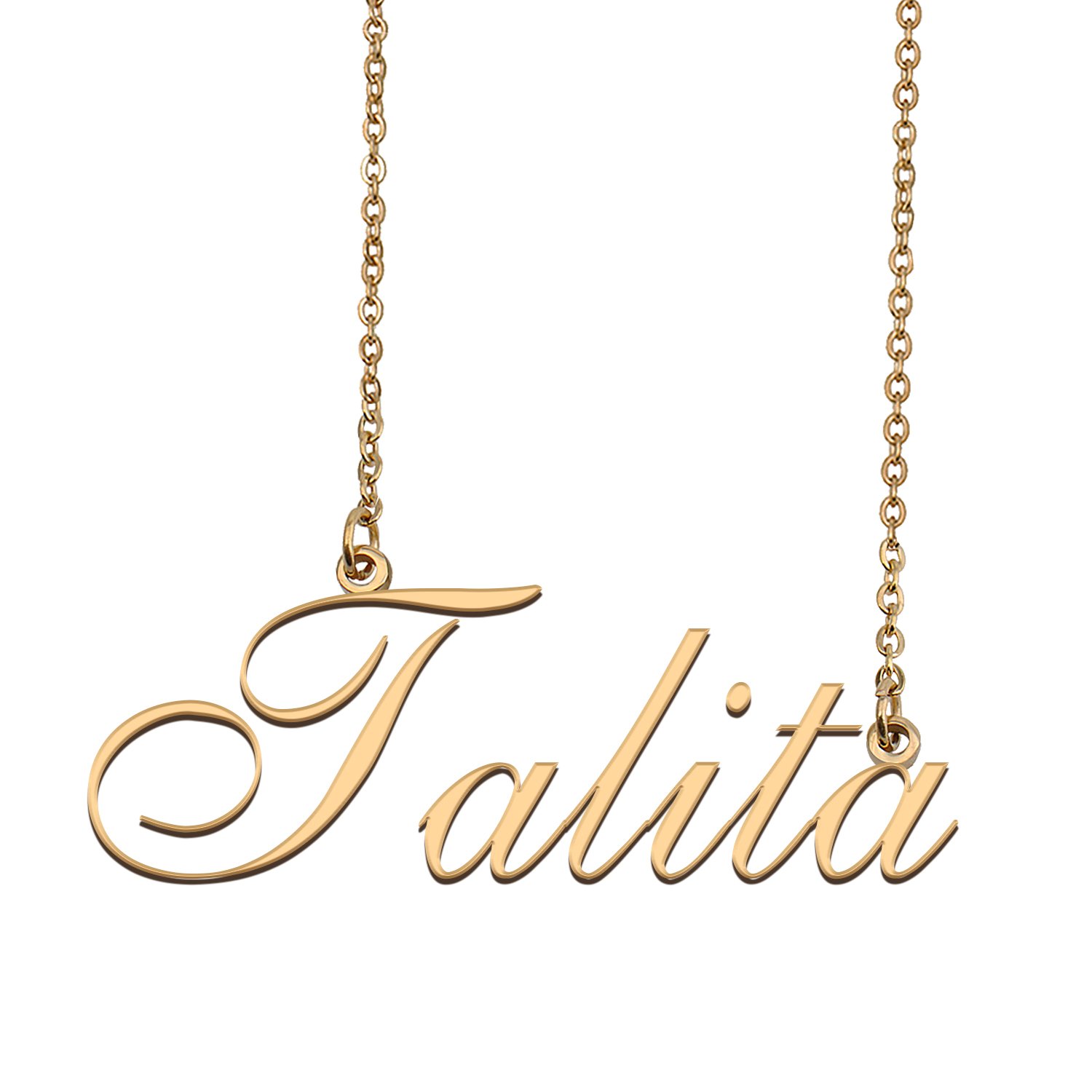 Customized Charm Pendant Jewelry Any Name Necklace for Grandmother for Her Talita