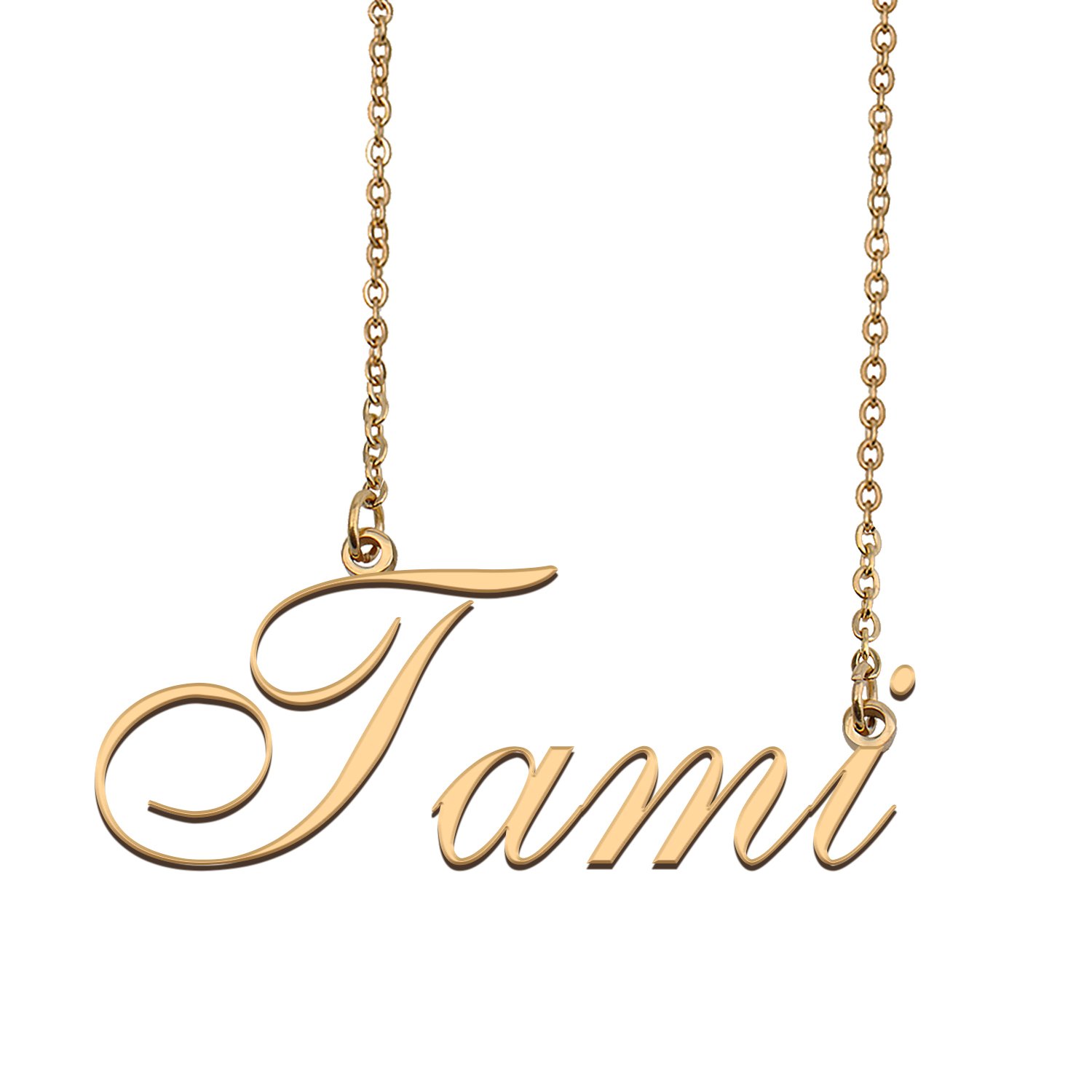 Customized Charm Pendant Jewelry Any Name Necklace for Grandmother for Her Tami