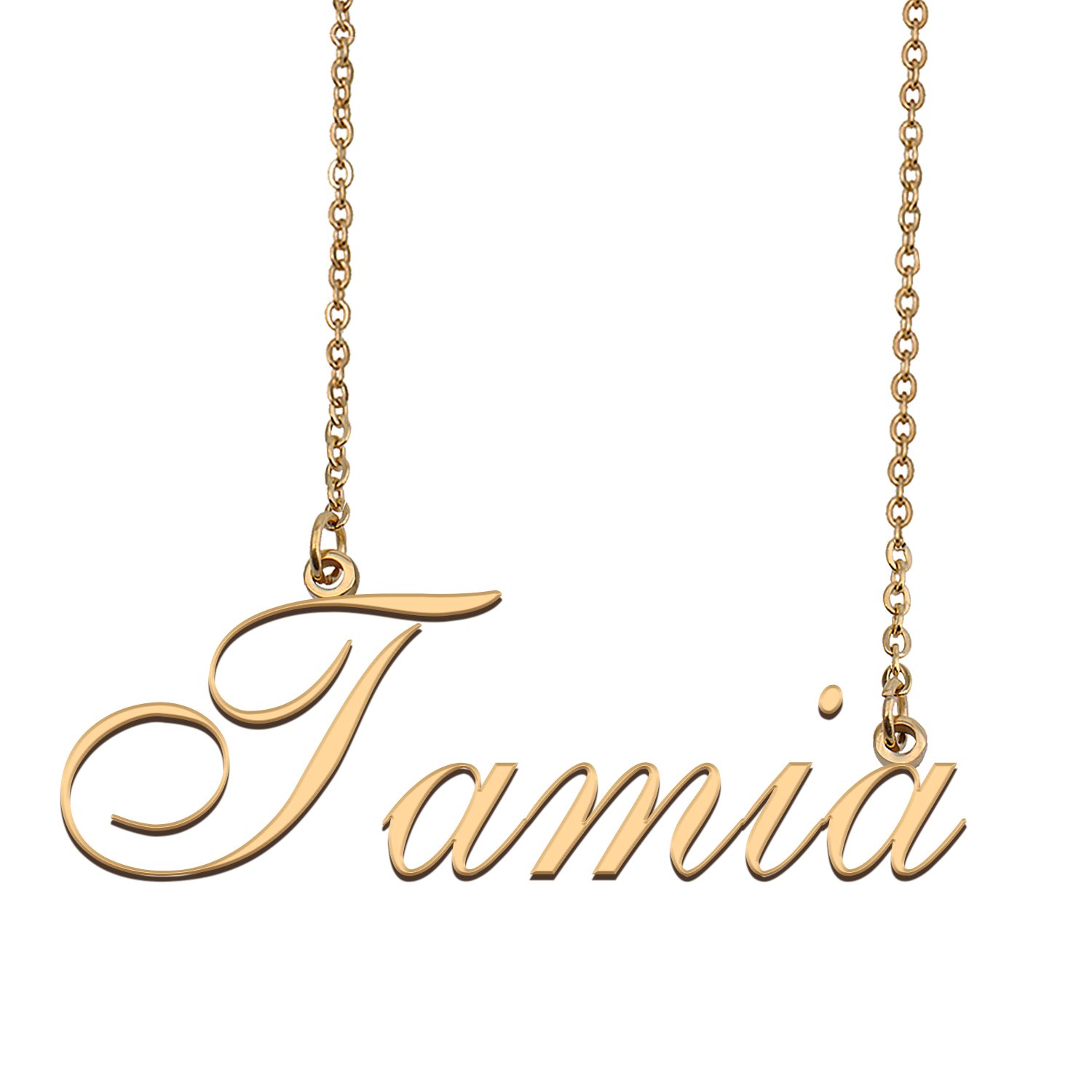 Customized Charm Pendant Jewelry Any Name Necklace for Grandmother for Her Tamia
