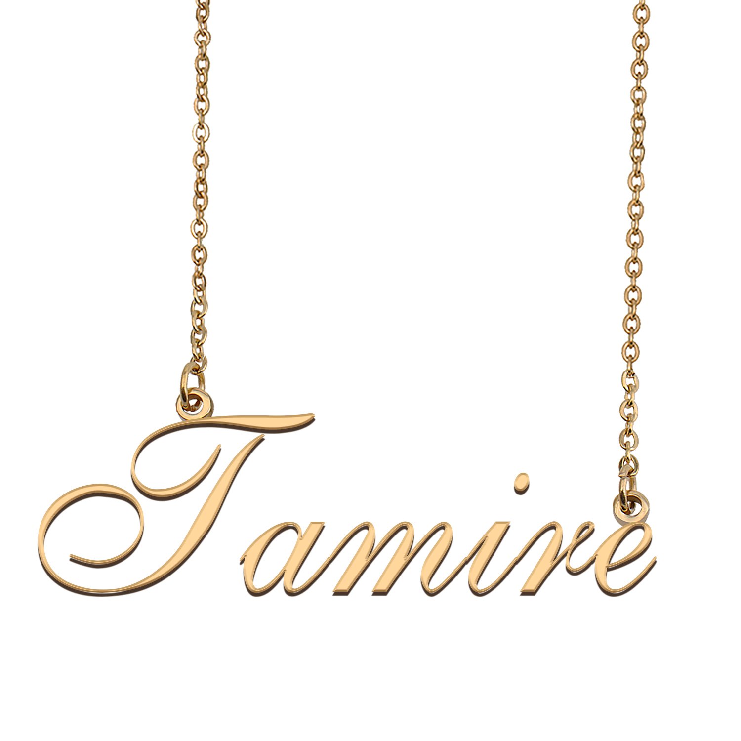 Customized Charm Pendant Jewelry Any Name Necklace for Grandmother for Her Tamire