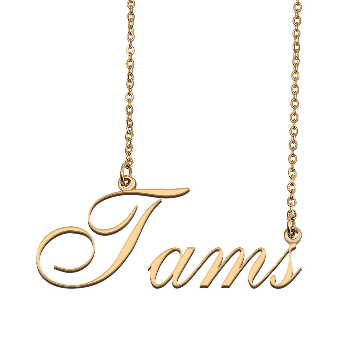Customized Charm Pendant Jewelry Any Name Necklace for Grandmother for Her Tams
