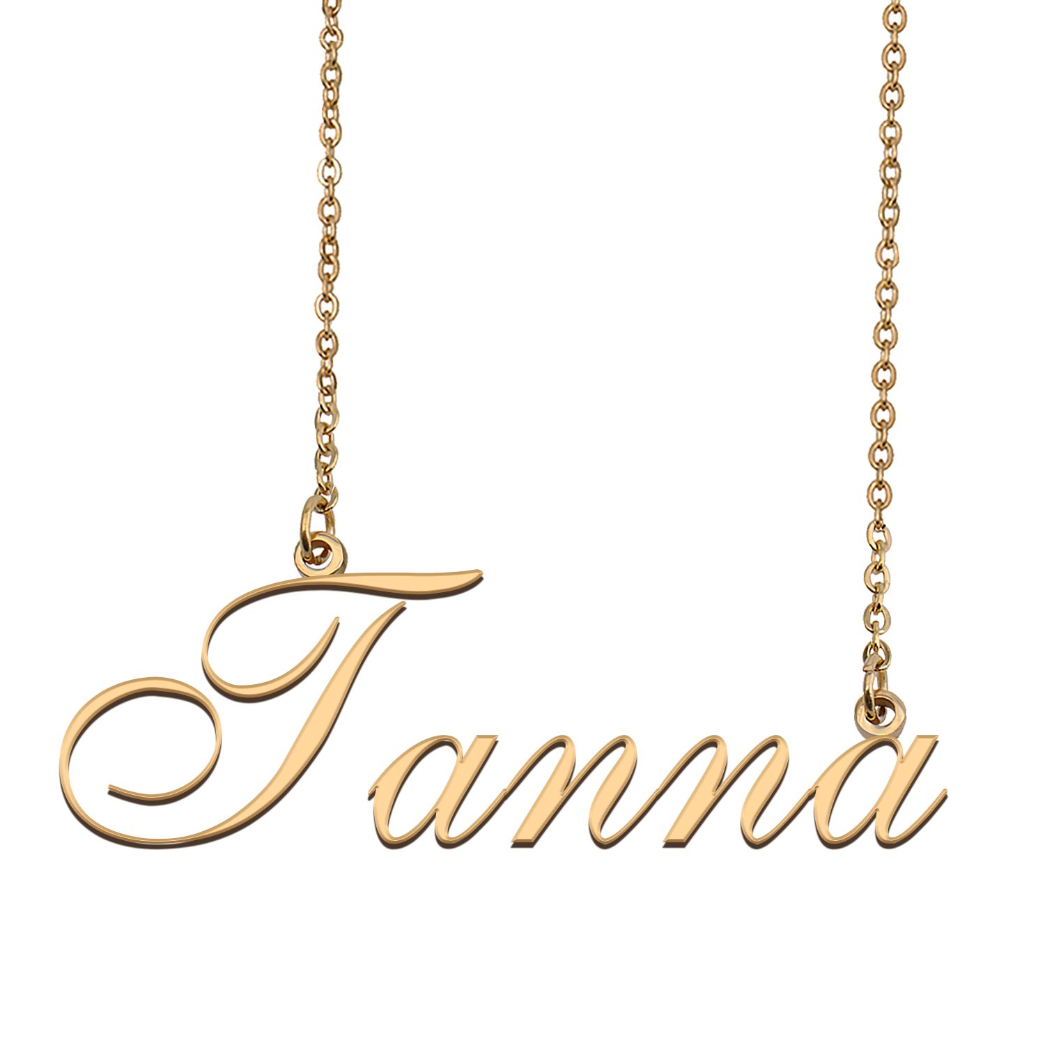 Customized Charm Pendant Jewelry Any Name Necklace for Grandmother for Her Tanna