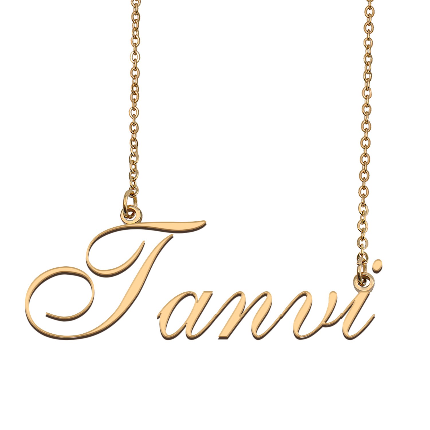 Customized Charm Pendant Jewelry Any Name Necklace for Grandmother for Her Tanvi