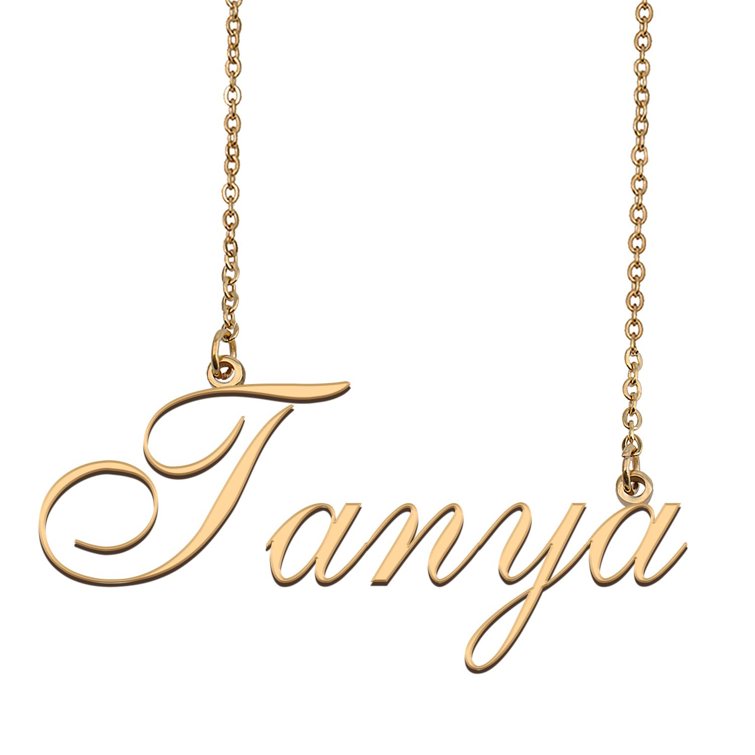 Customized Charm Pendant Jewelry Any Name Necklace for Grandmother for Her Tanya