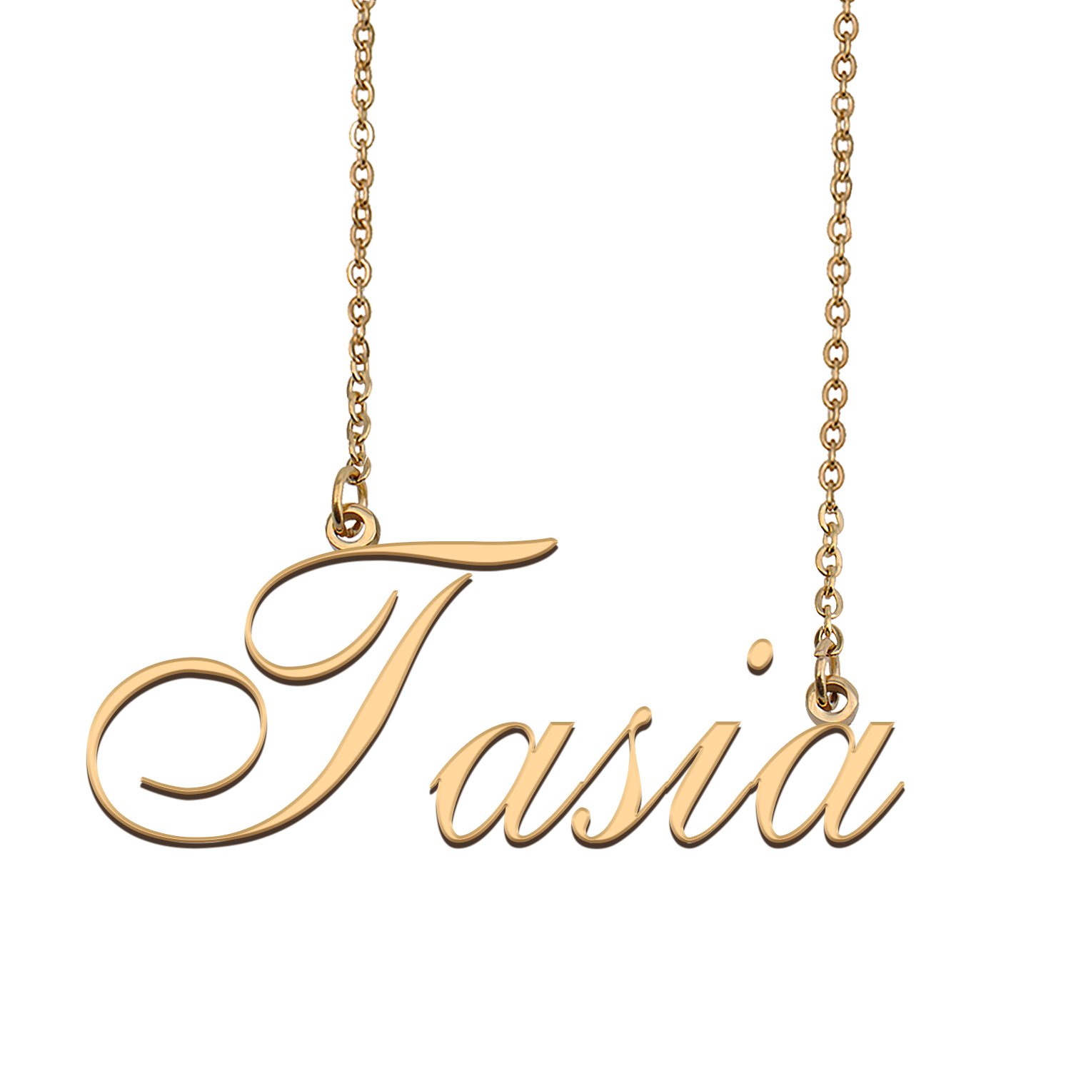 Customized Charm Pendant Jewelry Any Name Necklace for Grandmother for Her Tasia
