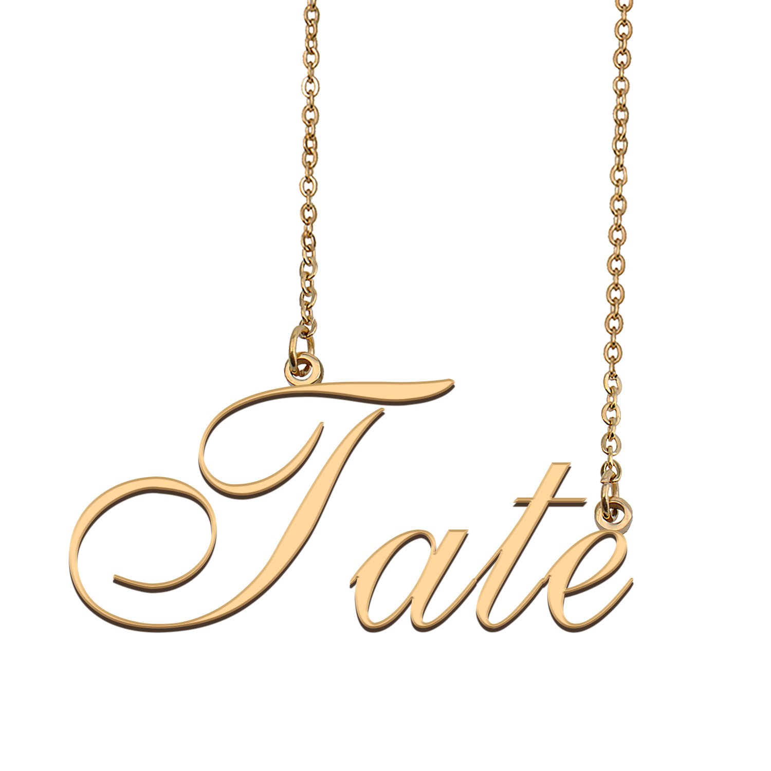 Customized Charm Pendant Jewelry Any Name Necklace for Grandmother for Her Tate