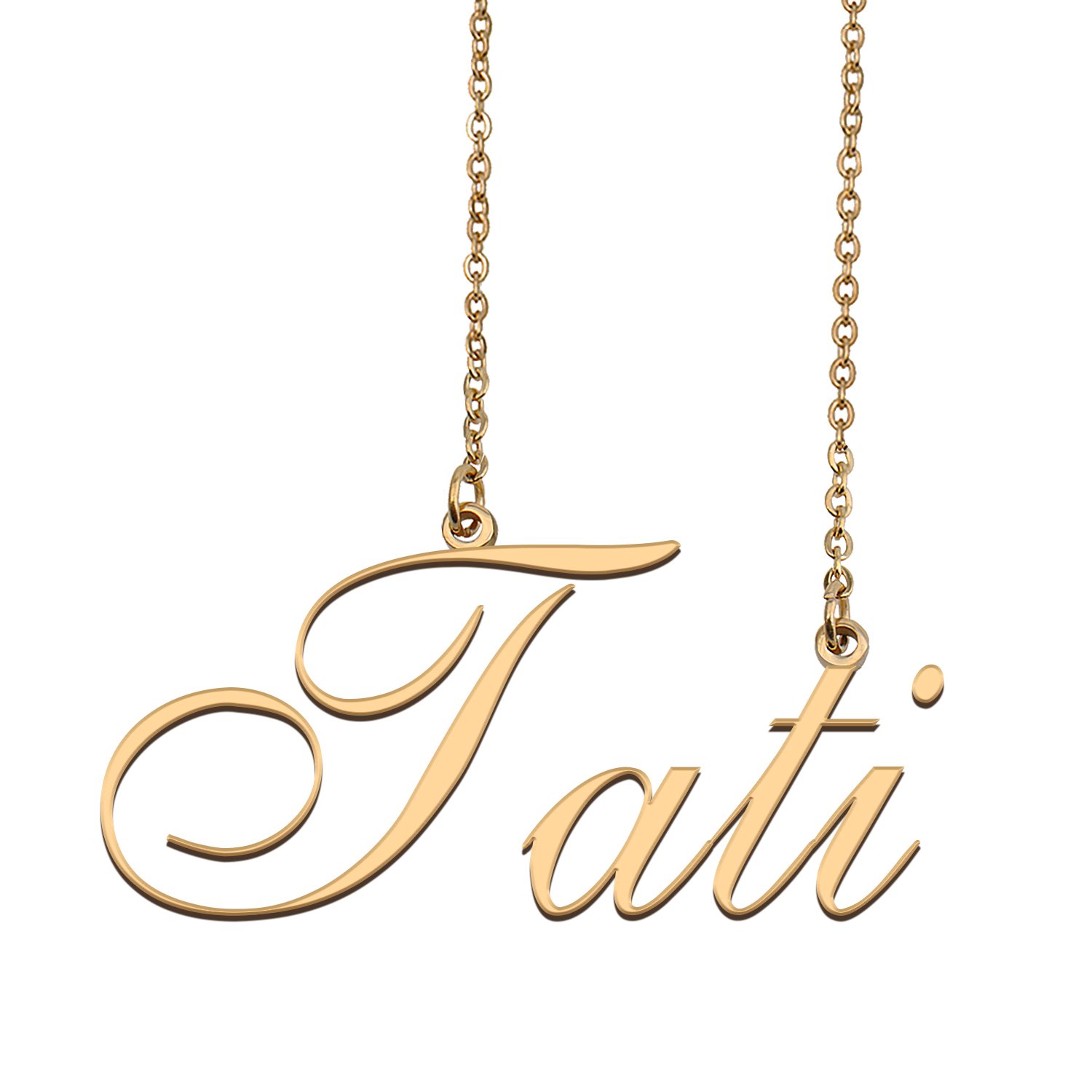 Customized Charm Pendant Jewelry Any Name Necklace for Grandmother for Her Tati
