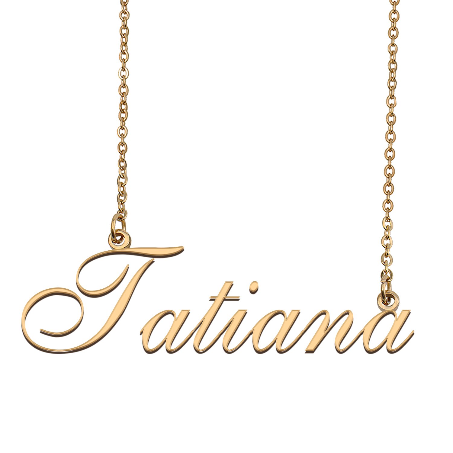 Customized Charm Pendant Jewelry Any Name Necklace for Grandmother for Her Tatiana