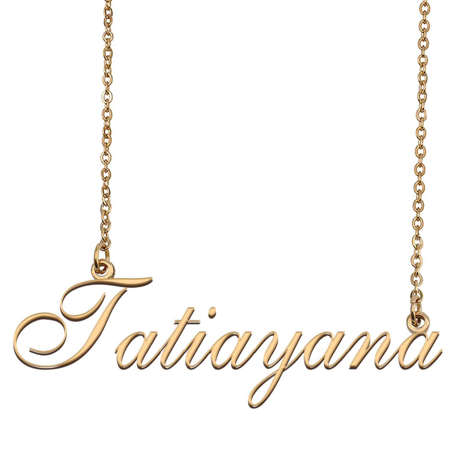 Customized Charm Pendant Jewelry Any Name Necklace for Grandmother for Her Tatiayana