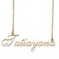 Customized Charm Pendant Jewelry Any Name Necklace for Grandmother for Her Tatiayana