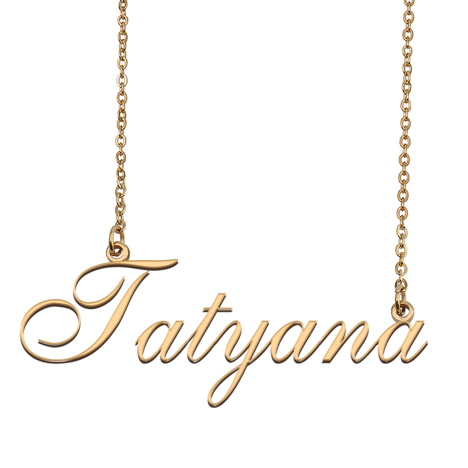 Customized Charm Pendant Jewelry Any Name Necklace for Grandmother for Her Tatyana