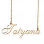 Customized Charm Pendant Jewelry Any Name Necklace for Grandmother for Her Tatyana