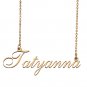 Customized Charm Pendant Jewelry Any Name Necklace for Grandmother for Her Tatyanna