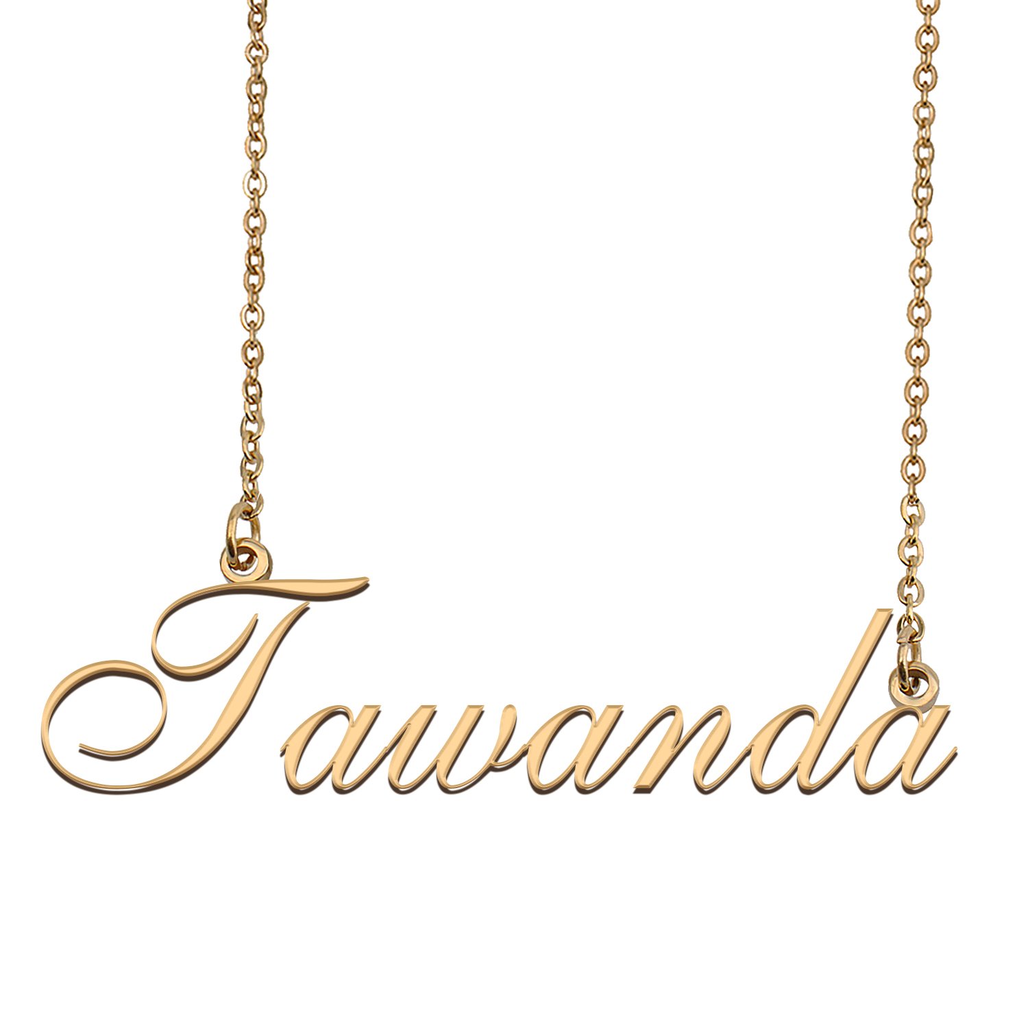 Customized Charm Pendant Jewelry Any Name Necklace for Grandmother for Her Tawanda