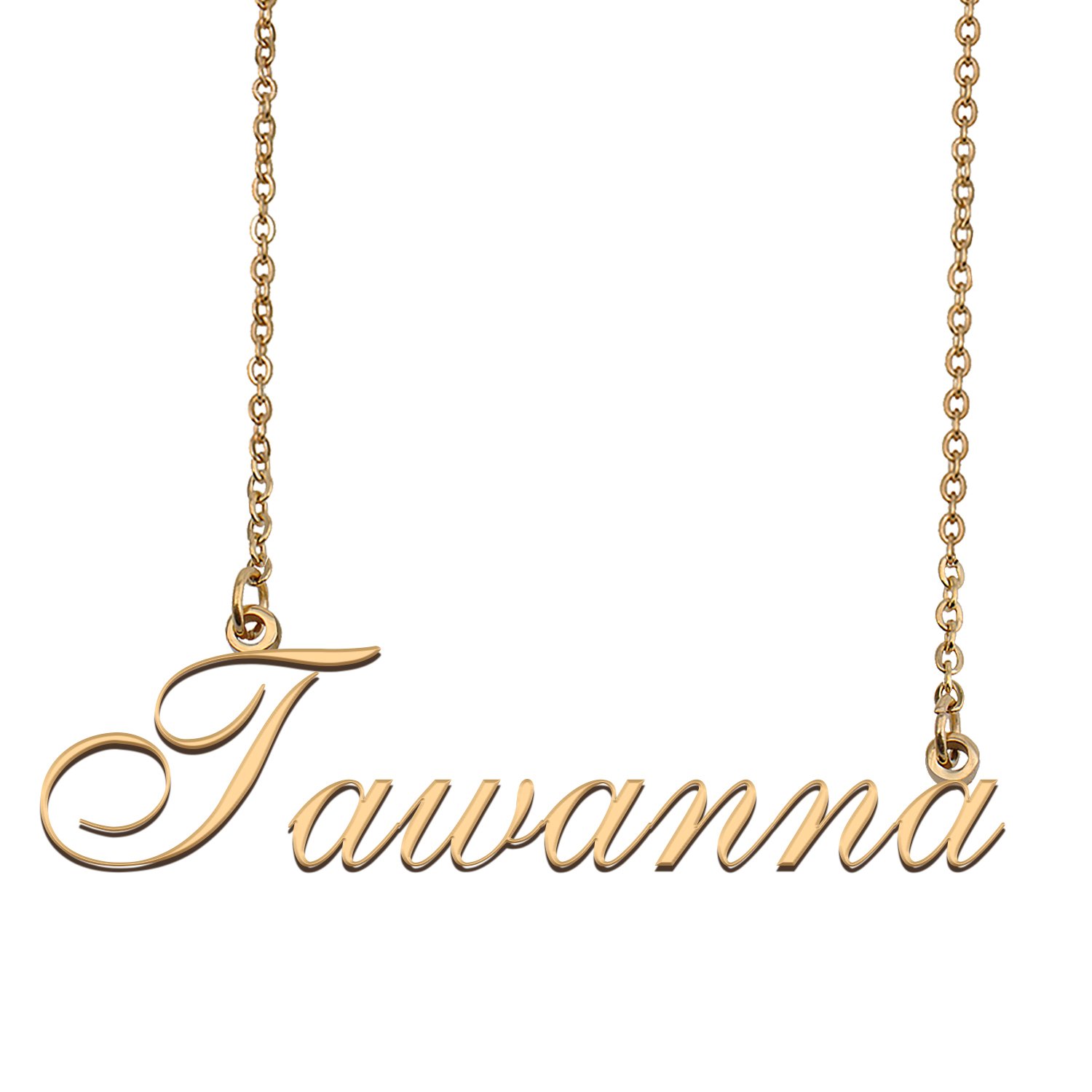 Customized Charm Pendant Jewelry Any Name Necklace for Grandmother for Her Tawanna