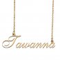 Customized Charm Pendant Jewelry Any Name Necklace for Grandmother for Her Tawanna
