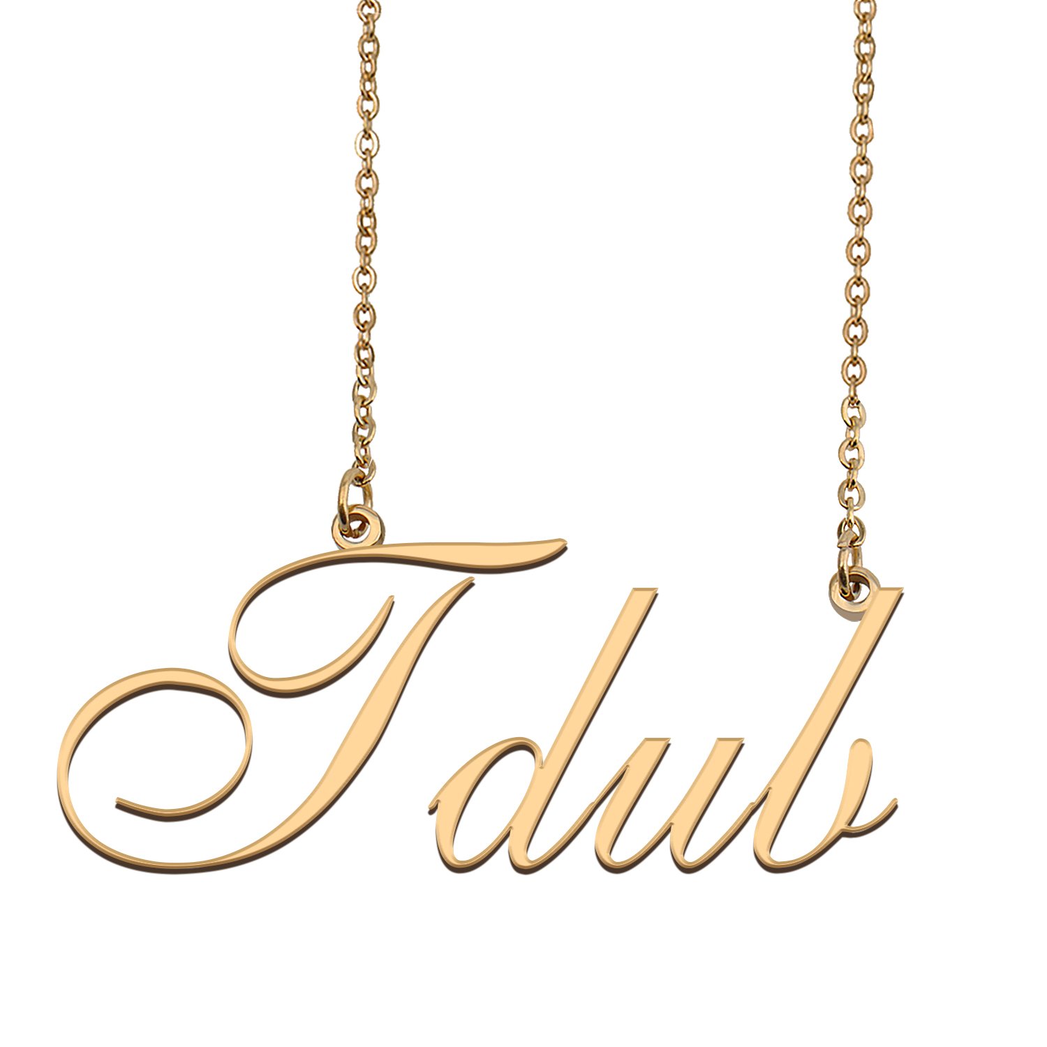 Customized Charm Pendant Jewelry Any Name Necklace for Grandmother for Her Tdub