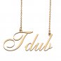 Customized Charm Pendant Jewelry Any Name Necklace for Grandmother for Her Tdub