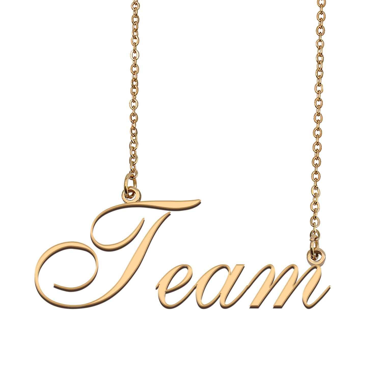 Customized Charm Pendant Jewelry Any Name Necklace for Grandmother for Her Team