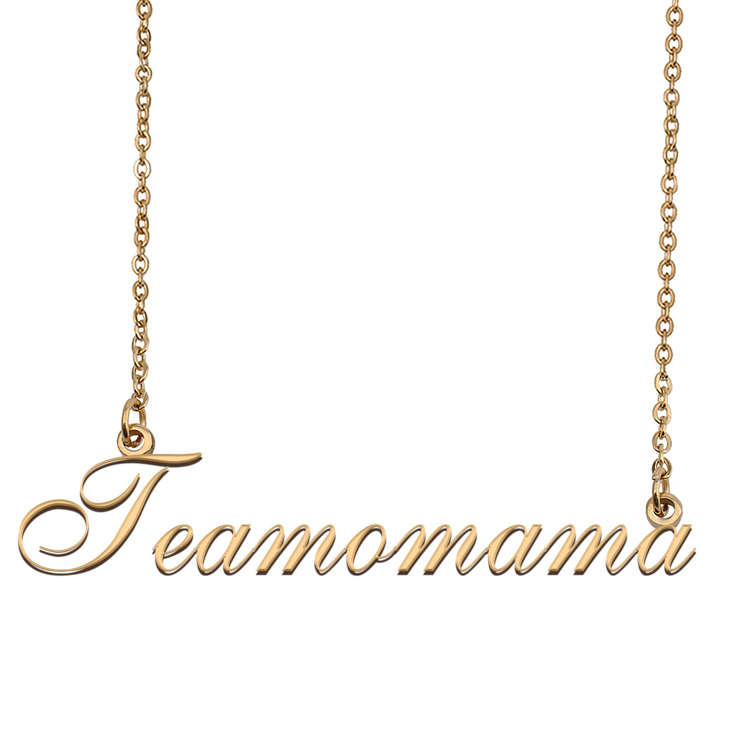 Customized Charm Pendant Jewelry Any Name Necklace for Grandmother for Her Teamomama
