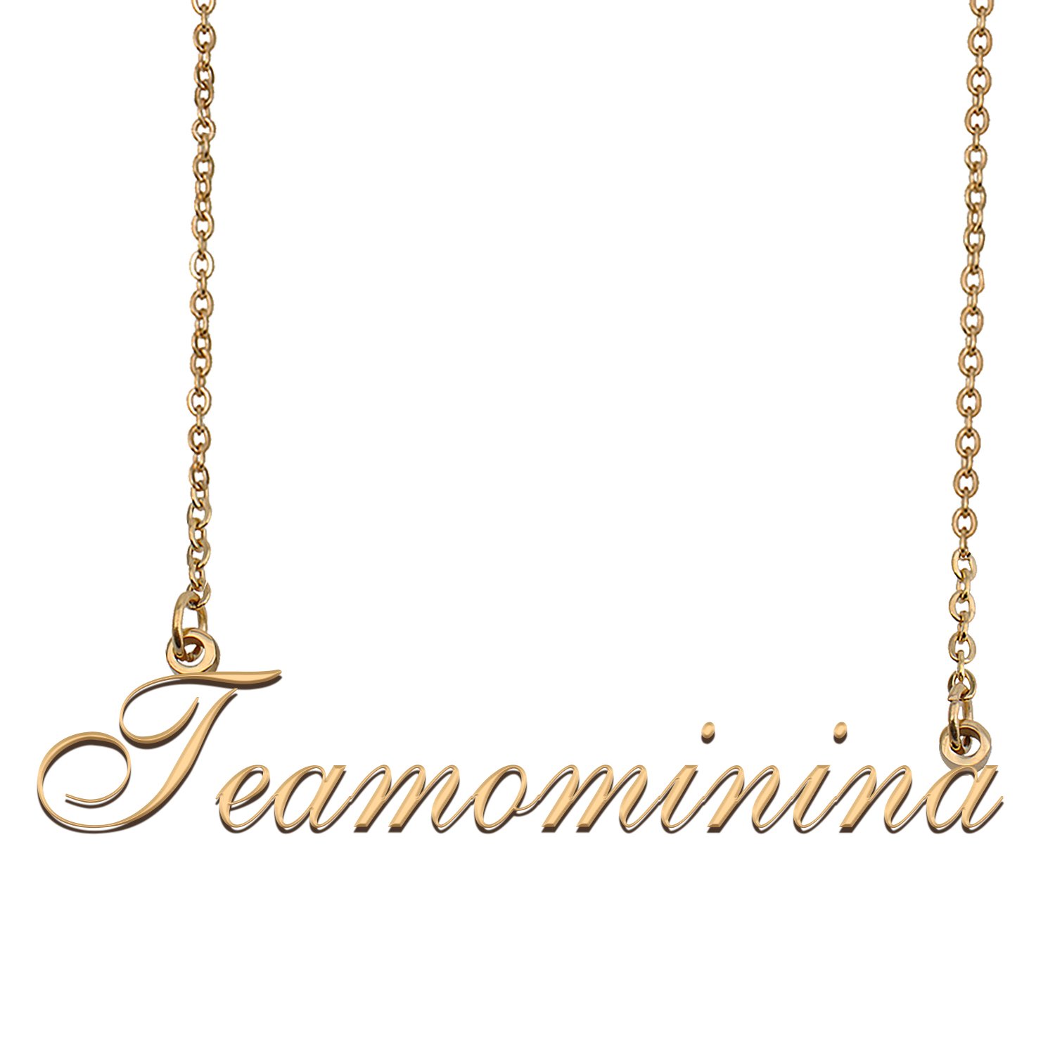 Customized Charm Pendant Jewelry Any Name Necklace for Grandmother for Her Teamominina